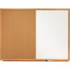 Quartet Dry-erase/Cork Board, 4'x3', Oak Frame QRTS554